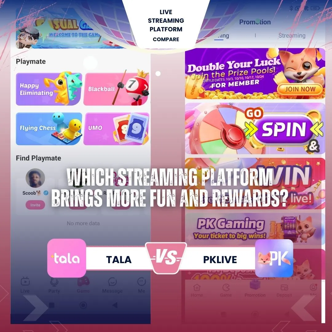 Which is Better: Tala Streaming or PKLive