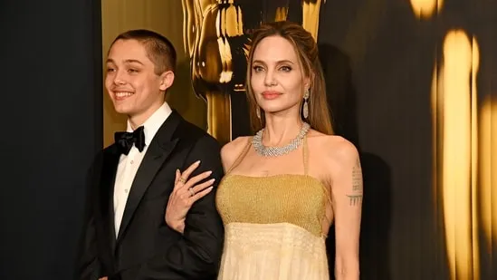 Angelina Jolie and Knox Jolie-Pitt Shine at Event