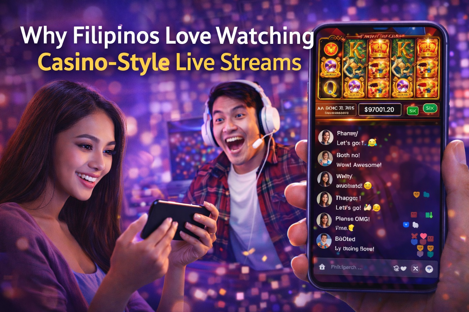 Why Filipinos Love Watching Casino-Style Live Streams (Not Playing Them)