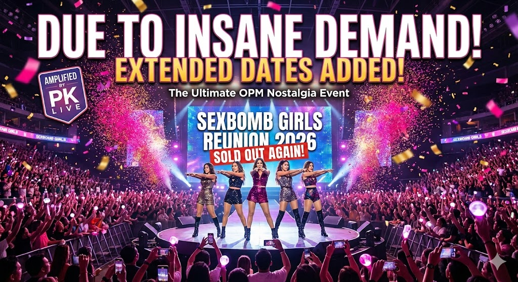 SexBomb Girls Reunion Concert Extended as Fan Demand Sparks OPM Nostalgia Wave