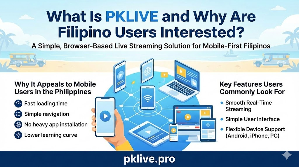 PKLIVE Explained: A Beginner-Friendly Streaming Guide for Users in the Philippines