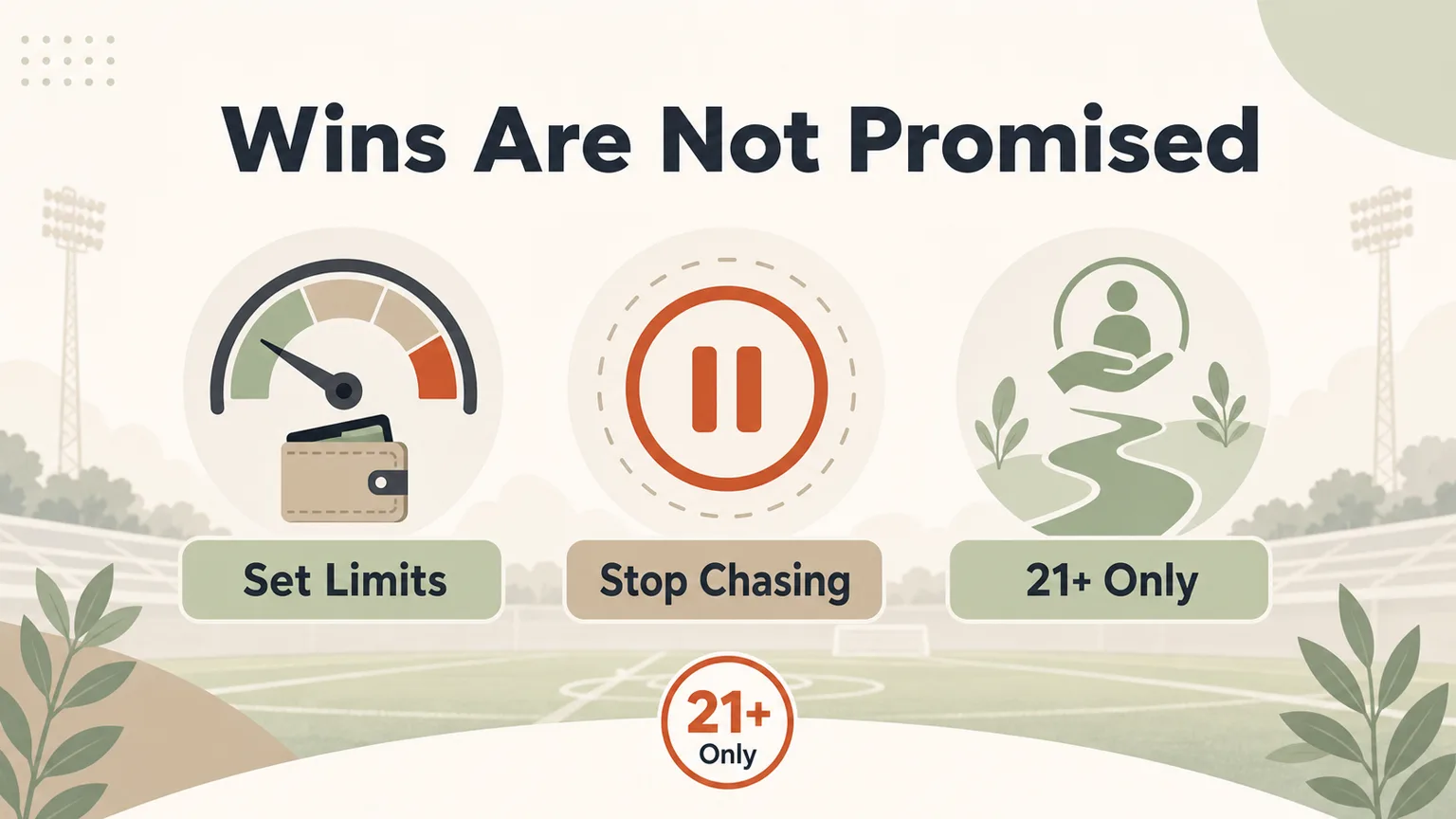PK Live responsible betting reminder: wins are not promised, set limits, stop chasing