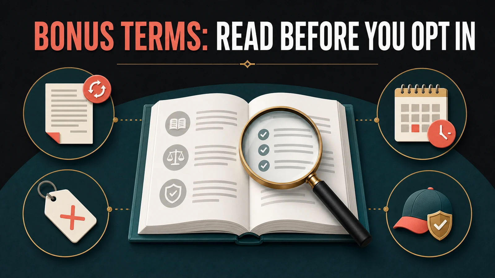 Online Casino Bonus Terms Glossary: Rollover, Expiry, Caps, and Exclusions