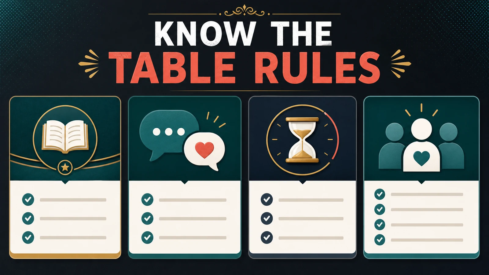 RULES BEFORE CHAT