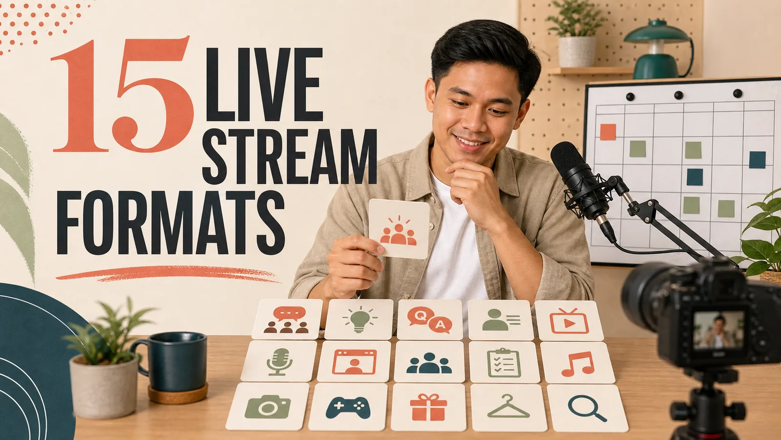 15 Live Stream Ideas for Filipino Creators: Repeatable Formats That Build Returning Viewers