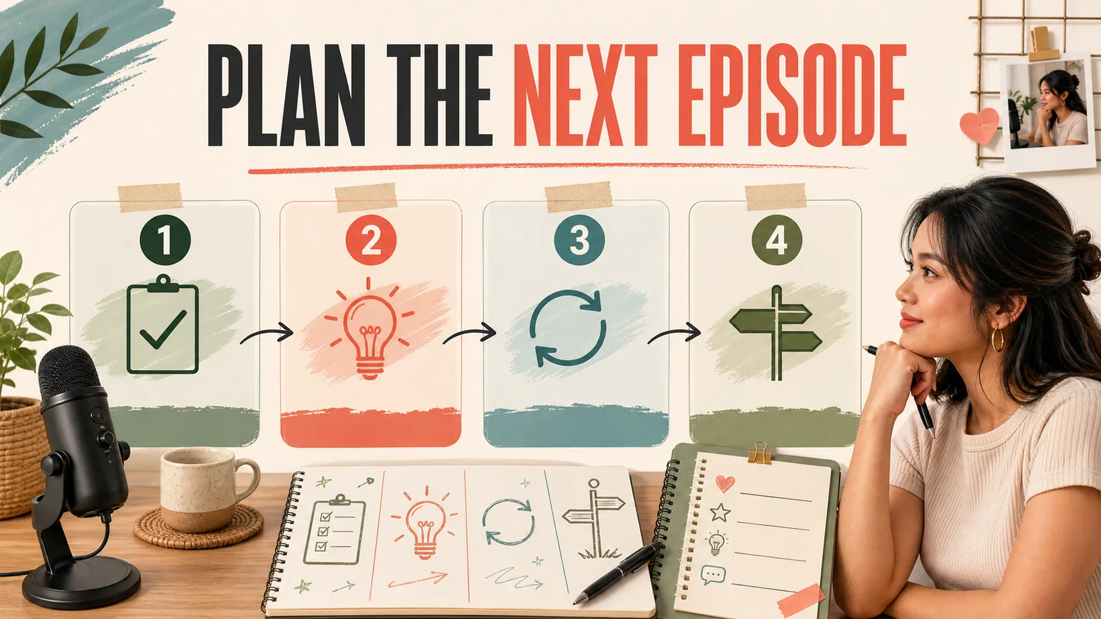 Four week live show pilot plan