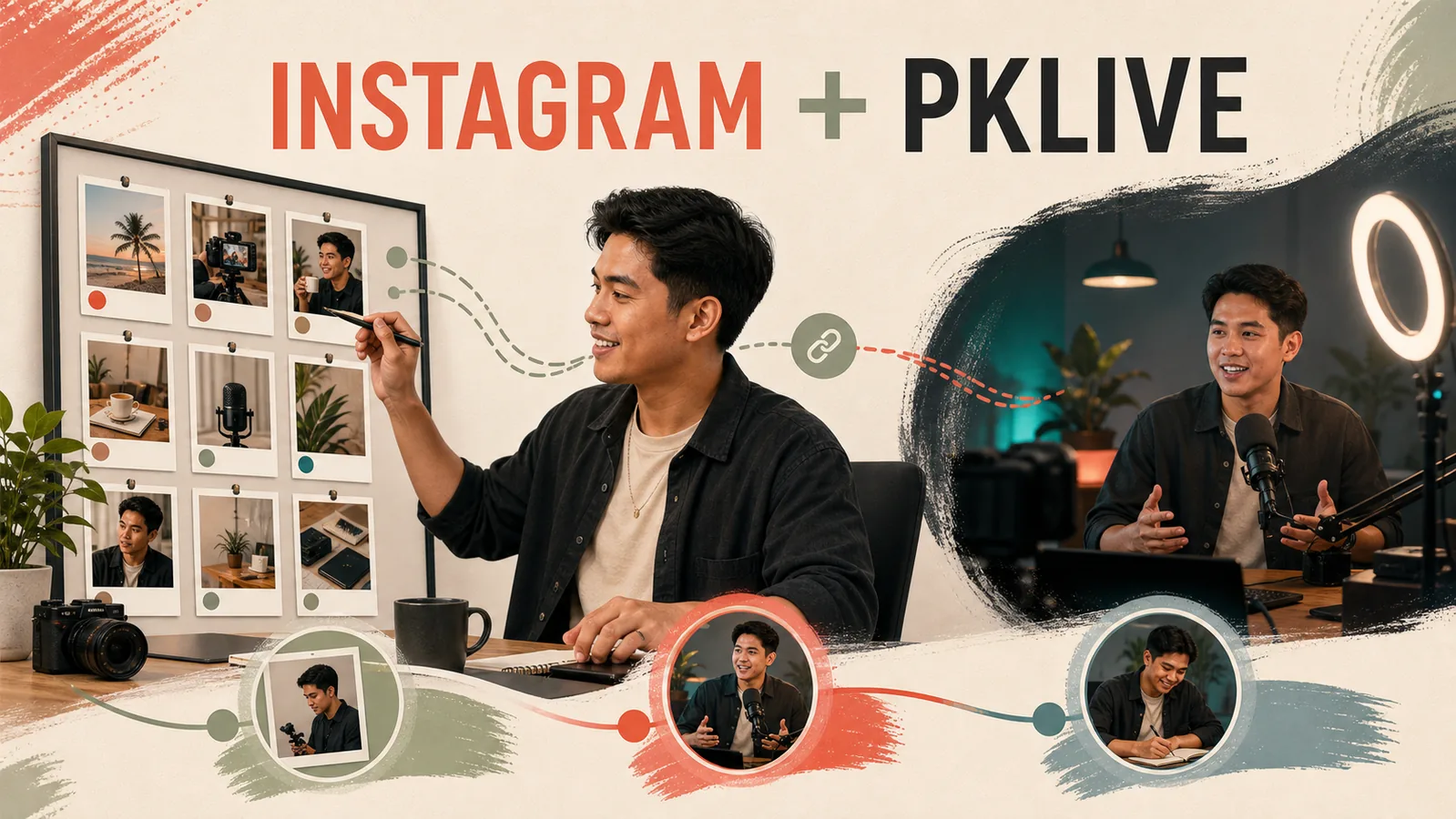 Instagram and PKLive: A Two-Platform Content Workflow for Streamers