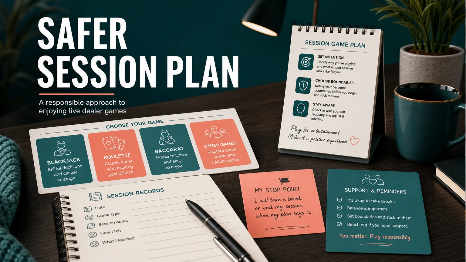 Live dealer session plan