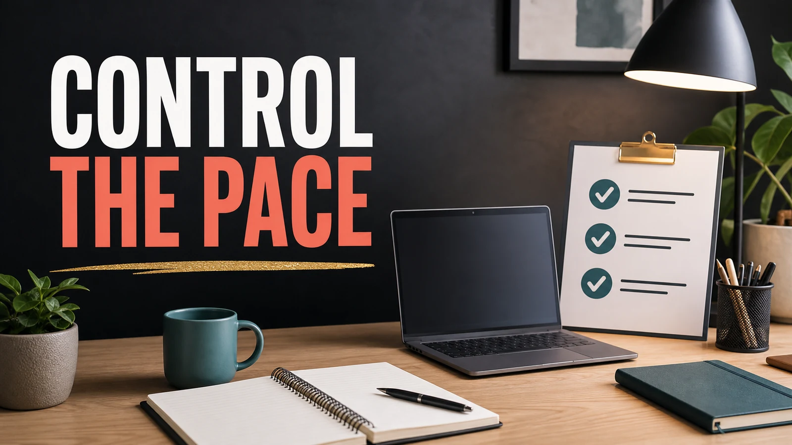 CONTROL THE PACE