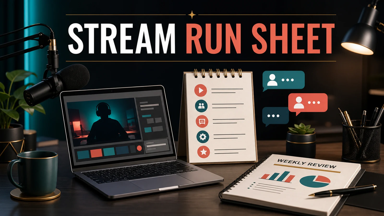 PKLive Streaming Workflow: Run Sheets, Chat Moderation, and Weekly Review