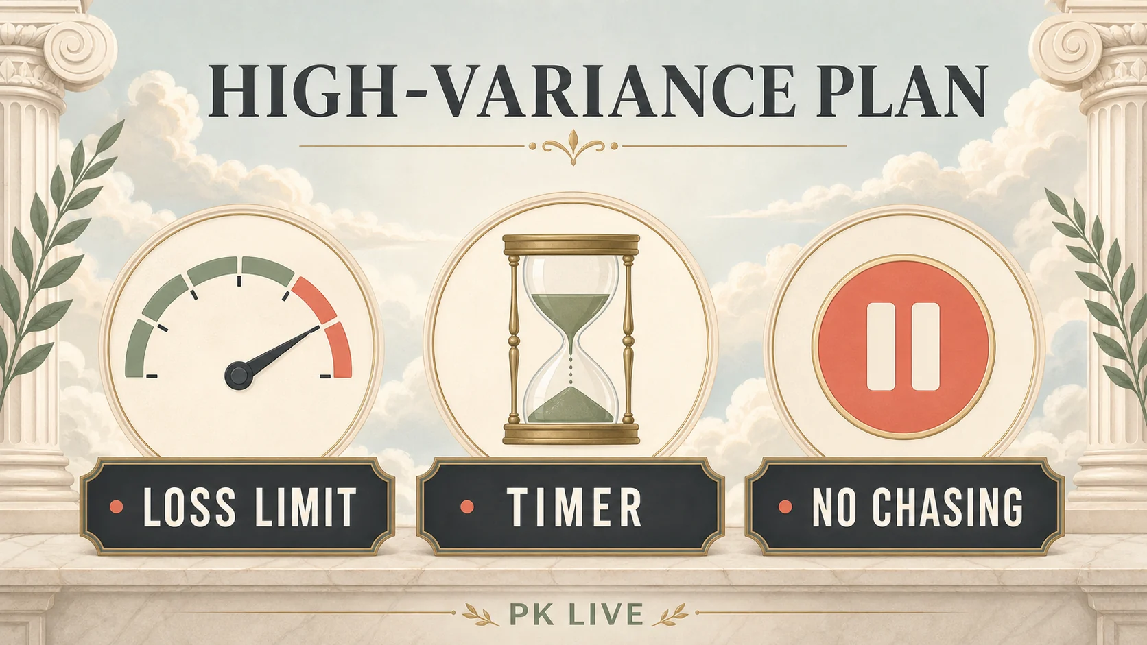 High variance slot pause plan