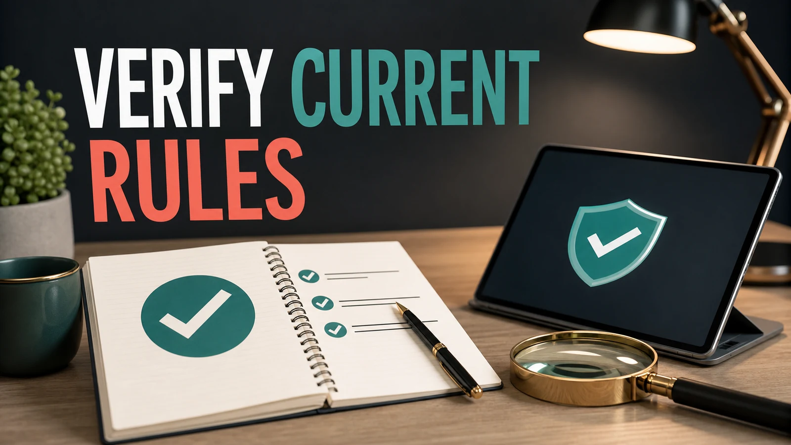 VERIFY CURRENT RULES