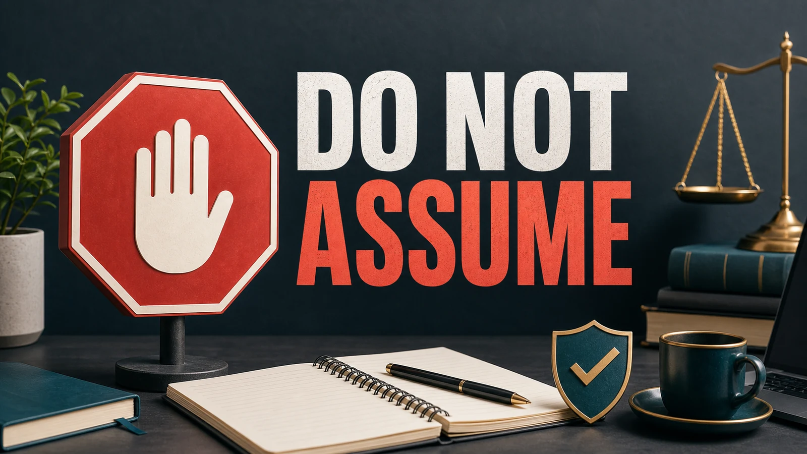 DO NOT ASSUME