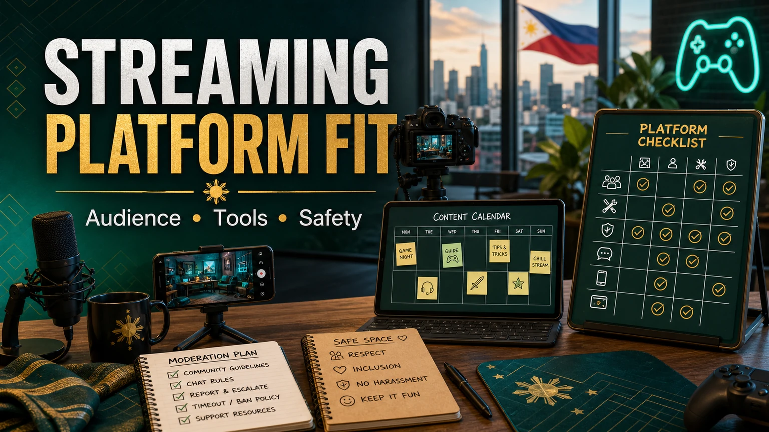 Game Streaming Platforms for Filipino Creators: How to Compare Fit Before Going Live