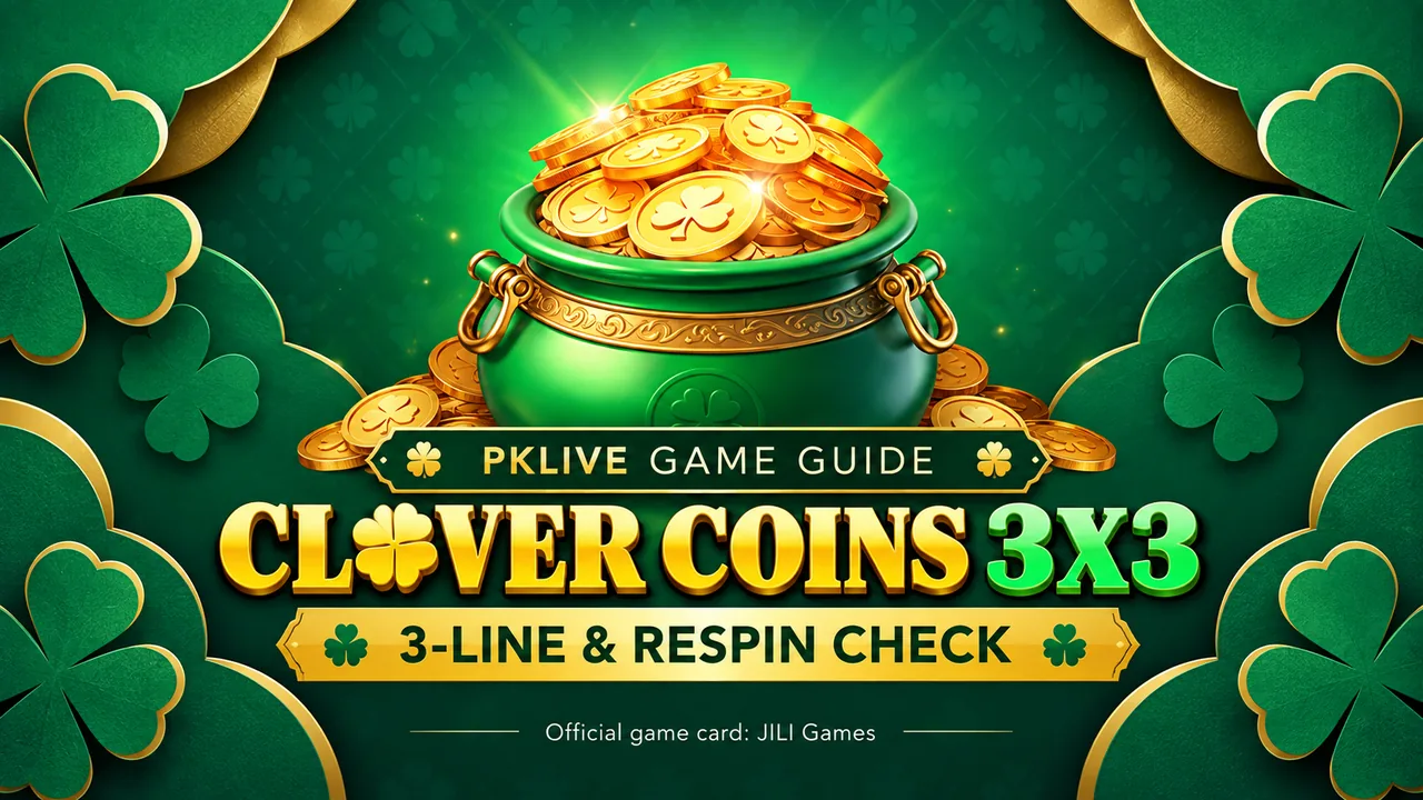 Clover Coins 3×3 JILI Guide: Reading the Middle-Reel Trigger