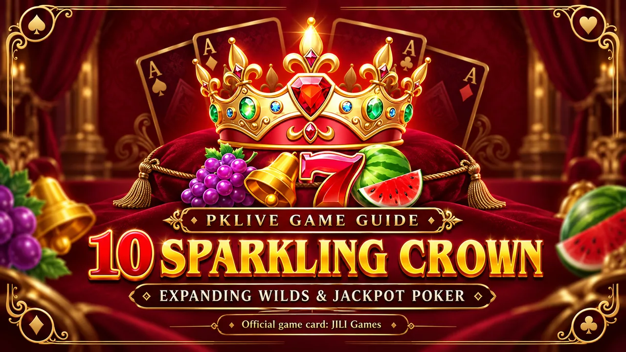 10 Sparkling Crown JILI Guide: Separate Expanding Wilds from Jackpot Poker