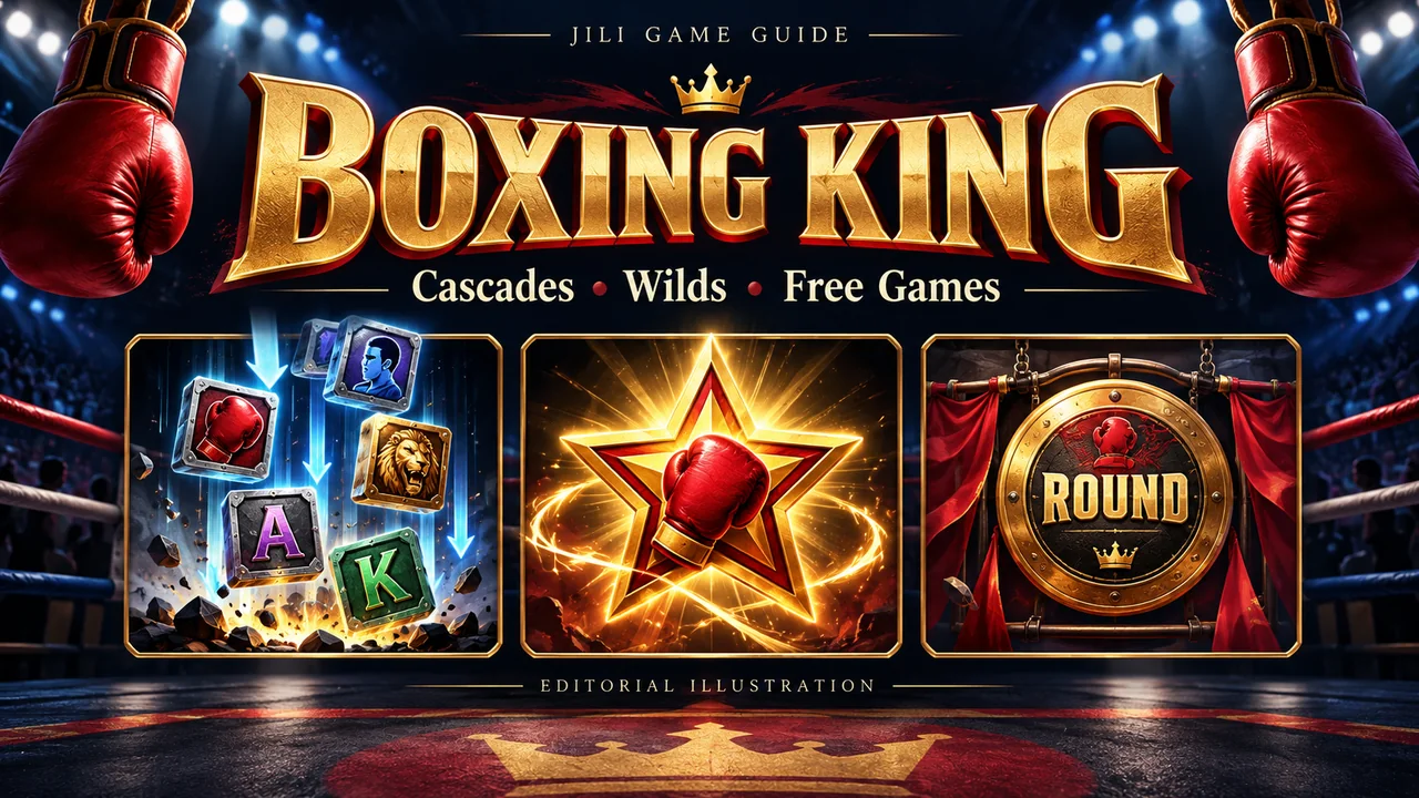 Boxing King JILI Guide: Follow Cascades, Wilds and the Free-Game Counter