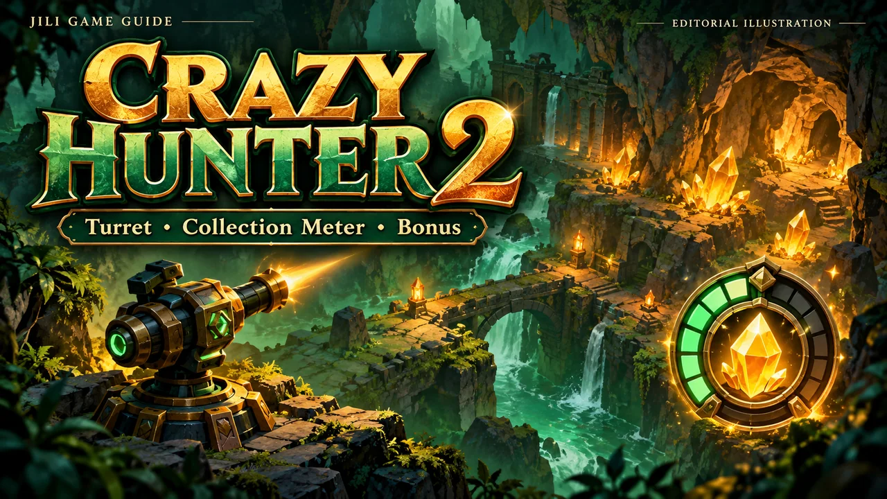 Crazy Hunter 2 JILI Guide: Read the Turret, Collection Meter and Bonus Screen