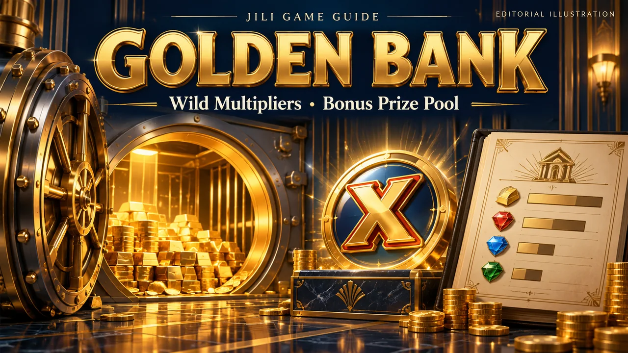 Golden Bank JILI Guide: Separate Wild Multipliers from the Bonus Prize Pool