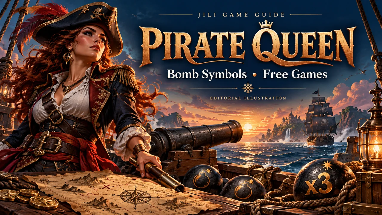 Pirate Queen JILI Guide: Follow Bomb Multipliers Through Free Games